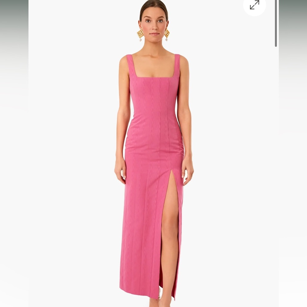 NWT STAUD Lollipop Portrait Pink Dress - size 6